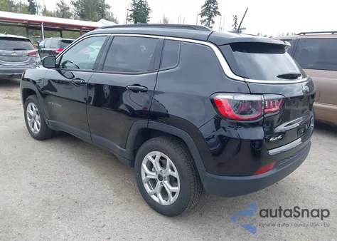 2025 Jeep Compass Latitude 4X4 из США, поврежденный, VIN 3C4NJDBN3ST547451